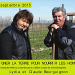 Workshop: Lydia & Claude Bourguignon 23.09.15